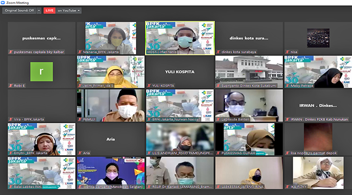 Webinar Nasional HUT 30 Tahun BPFK JAKARTA